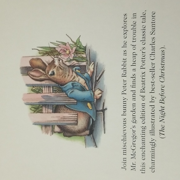 The Classic Tale of Peter The Rabbit by Beatrix Potter Illustrated by Charles Sa - Picture 5 of 8